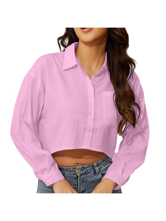 Autumn Fashion Losse Solid Color Short Top For Women Short Sleeve Tee for Women Worn T Shirts Western Shirt Women 3 4 Sleeve Tops Short Sleeve V Neck Tee Ladies Raglan Tees Tops for Women Long Sleeve