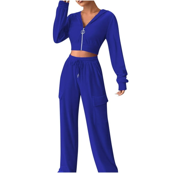 Autumn Fashion Plus Size Two Piece Sets for Women New Drawstring Solid Color Dense Velvet Micro Horn Tops Two Piece Set Gifts for Womens