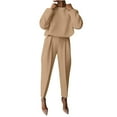 thumbnail image 1 of Autumn Fashion Plus Size Two Piece Sets for Women Loose Long Sleeve Casual Two Piece Set Gifts for Womens, 1 of 6