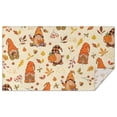 thumbnail image 1 of Autumn Festival Tablecloth Rectangle 60x102, Fall-themed Table Cover with Plaid Borders - Wrinkle Resistant Decor for Dining Room & Holiday Entertaining, 1 of 6