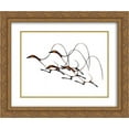 thumbnail image 1 of Autumn Flight 2x Matted 22x18 Gold Ornate Framed Art Print by Benjamin Chee chee, 1 of 2