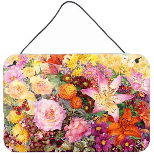 Autumn Floral by Anne Searle Wall or Door Hanging Prints
