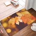 Autumn Forest Maple Leaf Print Pattern Floor Mat Home Living Room Bedroom Bathroom Entrance ...