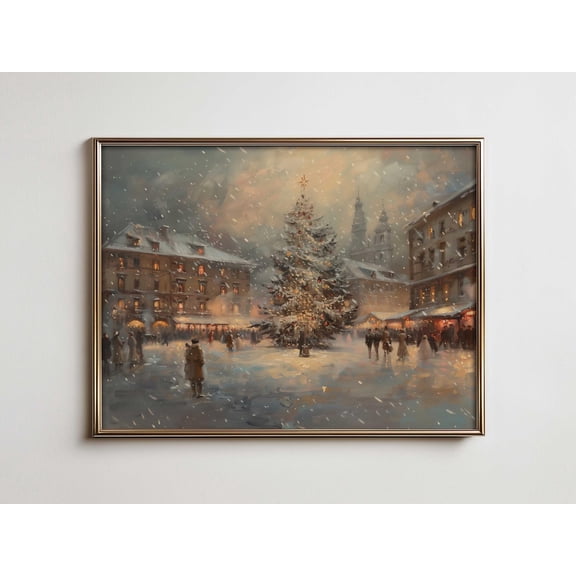 Autumn Forest Pathway Vintage, Rustic Woodland Decor Home Decor #4066, 8x12 UNFRAMED