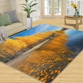Photo inspiration: Natural Home Decor For Living Room Reference: Autumn Forest Rug Natural Scenery Area Rugs For Bedroom Fall