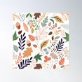 thumbnail image 1 of Autumn Forest Wander! White Witch Remix Poster Wall Art, Modern Wall Decor For Living Room Bedroom, 30x30 UNFRAMED, 1 of 3