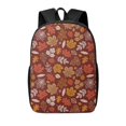 Autumn Forest3 Backpack for School, 17 Inches Bookbag School Backpacks