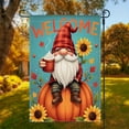 thumbnail image 1 of Autumn Garden Flag 1 Piece, Double-Sided Printed Linen for Yard Holiday Decor, Outdoor Flag to Welcome Thanksgiving and Fall Season(D), 1 of 7