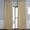 thumbnail image 1 of Half Price Drapes Autumn Glow Bellino Textured Faux Linen Room Darkening Curtains For Bedroom & Living Room Curtains(1 Panel), Curtains 108 Inches Long, 50W X 108L, 1 of 6