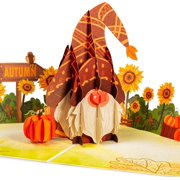 Autumn Gnome Frndly Pop Up Card