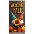 thumbnail image 1 of Autumn Gnomes Welcome Fall Banner Pumpkin Leaf Decorations for Home Party Seasonal Celebration Harvest Festival, 1 of 9