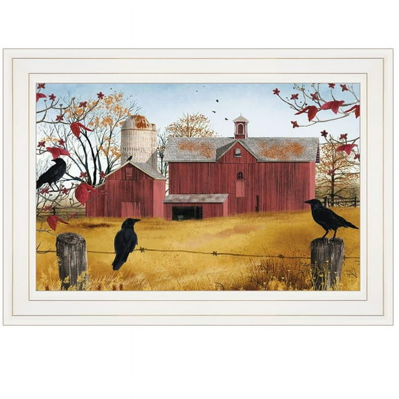 Autumn Gold by Billy Jacobs Printed Framed Wall Art Wood Multi-Color