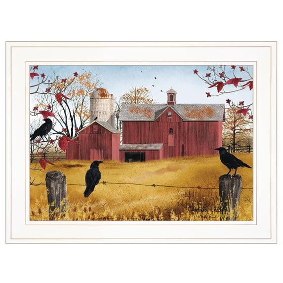 TrendyDecor4U Autumn Gold By Billy Jacobs Framed Print BJ1037-226G
