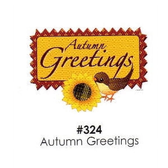 Autumn Greetings Cake Decoration Edible Frosting Photo Sheet