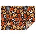 thumbnail image 1 of Autumn Halloween Pumpkin Pattern Rectangle Tablecloth 60"x84",Waterproof Polyester Rectangle Table Cloth, Wipeable Spillproof Polyester Tablecloth for Dining, Camping, Indoor and Outdoor, 1 of 5