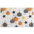 thumbnail image 1 of Autumn Halloween Pumpkins Pattern Door Rugs,Washable Non Slip Door Mats Indoor,Decorative Door Mats,Entry Mat Indoor for Entrance,Bedroom,Kitchen,Bathroom,17"x30", 1 of 6
