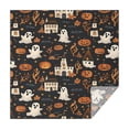 thumbnail image 1 of Autumn Halloween Scene Pattern Square Tablecloth,Waterproof Square Table Cover,Wipeable Spillproof Washable Table Cover for Home Kitchen Party Decor 42"X42"(107x107cm), 1 of 6