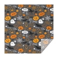 thumbnail image 1 of Autumn Halloween Scene Pattern Square Tablecloth,Waterproof Square Table Cover,Wipeable Spillproof Washable Table Cover for Home Kitchen Party Decor 52"x52"(132x132cm), 1 of 6