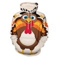 thumbnail image 1 of Autumn Happy Thanksgiving Turkey 3D Print Hoodie Men Women Autumn Thin Pullover Sweatshirt Vintage Streetwear Tops, 1 of 6