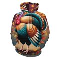 thumbnail image 1 of Autumn Happy Thanksgiving Turkey Men's Women New Sweatshirt Hoodie Men's Plus Size Sweatshirt Hooded Sweatshirt 3d Printed Street Men's Cloth, 1 of 6