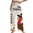 thumbnail image 1 of Autumn Happy Thanksgiving Turkey Pajama Pants Loose Pajamas Female Breathable Home Trousers Leisure Sleeping Pants Large Size, 1 of 6