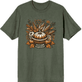 thumbnail image 1 of Autumn Harvest Adult Green Crew Neck Short Sleeve Tee-3XL, 1 of 7