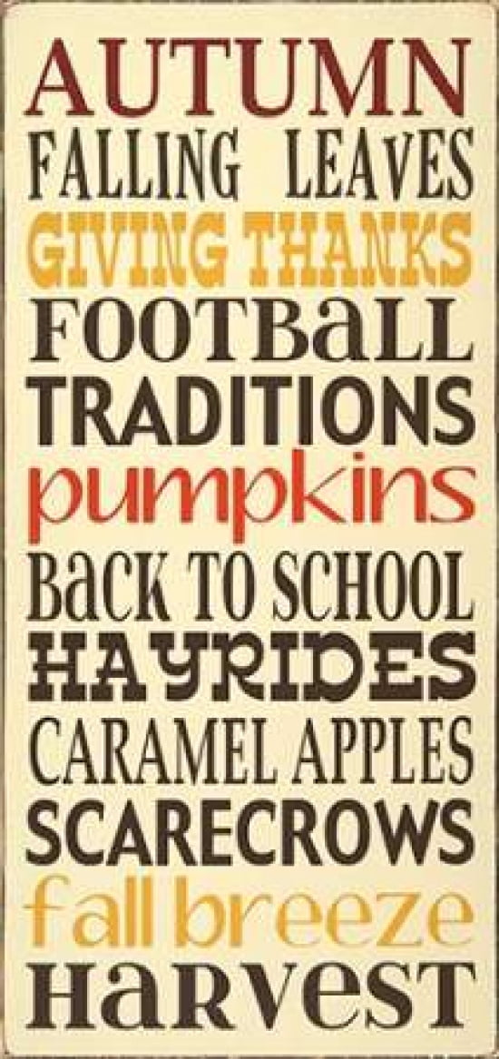Autumn Harvest Canvas Art - Erin Deranja (24 x 48)