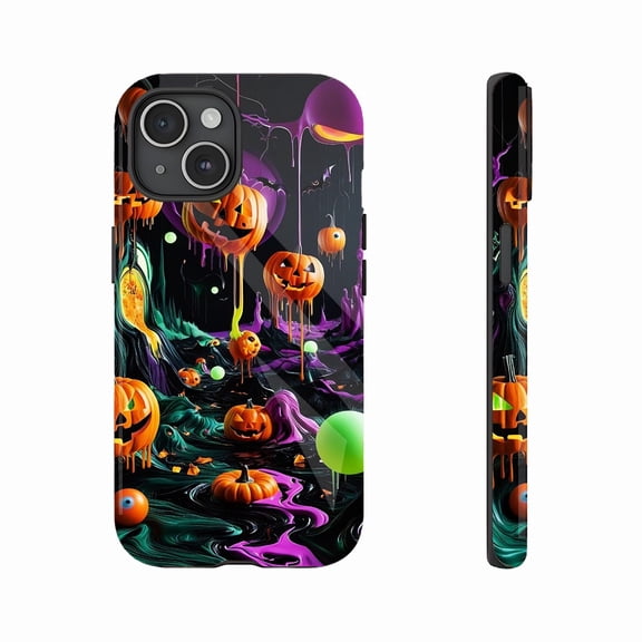 Autumn Harvest Maple Leaf Gold Foil iPhone Case - Stylish Durable Protection for Teens Adults, Compatible with iPhone 11/12/13/14/15/16 (Pro Max/Plus)