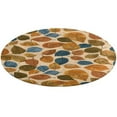 thumbnail image 1 of Autumn Harvest Maple Leaves Thanksgiving Round Rugs -Washable Non-Slip Small Round Area Rug Throw Soft Circle Rugs for Bedroom, Modern Print Indoor Carpet for Entryway Sofa Living Room, 1 of 6