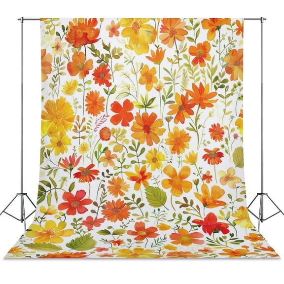 Autumn Harvest Maple Leaves Thanksgiving Spring Backdrop Backdrops for Photography Photo Background Nature Scenery Banner