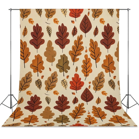 Autumn Harvest Maple Leaves Thanksgiving Spring Backdrop Backdrops for Photography Photo Background Nature Scenery Banner