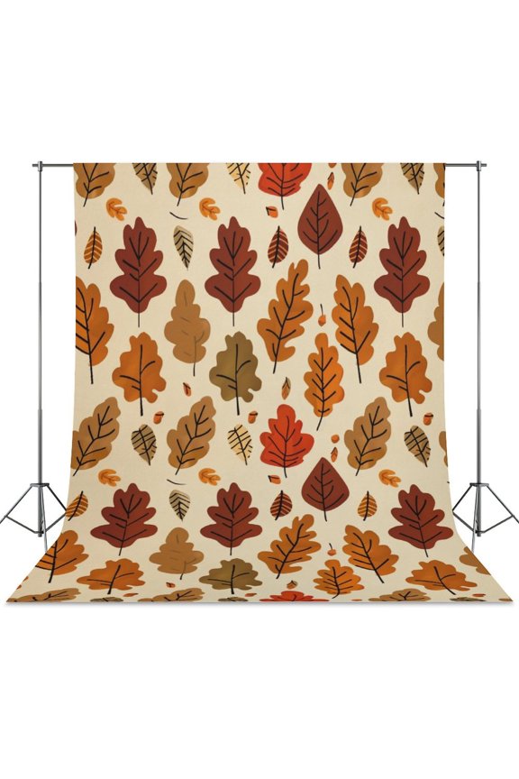 Autumn Harvest Maple Leaves Thanksgiving Spring Backdrop Backdrops for Photography Photo Background Nature Scenery Banner
