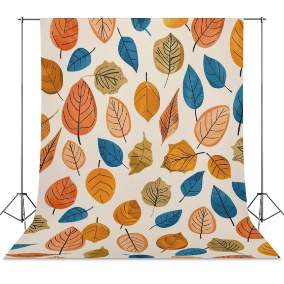 Autumn Harvest Maple Leaves Thanksgiving Spring Backdrop Backdrops for Photography Photo Background Nature Scenery Banner