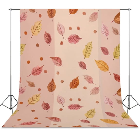 Autumn Harvest Maple Leaves Thanksgiving Spring Backdrop Backdrops for Photography Photo Background Nature Scenery Banner