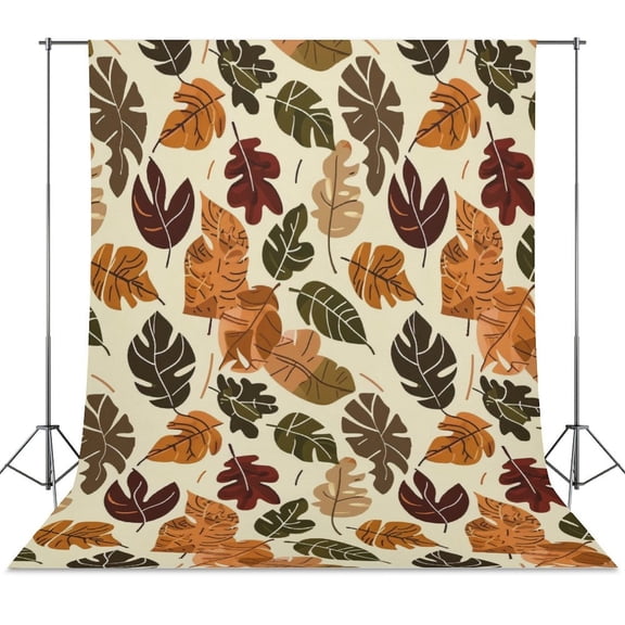 Autumn Harvest Maple Leaves Thanksgiving Spring Backdrop Backdrops for Photography Photo Background Nature Scenery Banner