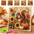 thumbnail image 1 of Autumn Harvest Pearl Diamond Painting Kit, 3D Bead Art Craft for Adults, DIY Fall Wall Decor Thanksgiving Handmade Gift, 1 of 8
