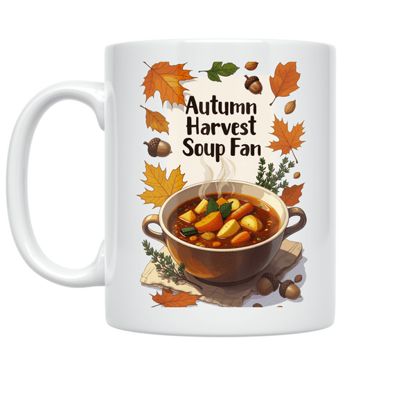 Autumn Harvest Soup Fan - Fall Food Lover - 11 oz Ceramic Coffee Mug
