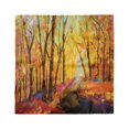 thumbnail image 1 of Autumn Head Scarf, Fall Time Forest Scenery, Head Wrap, 3 Sizes, by Ambesonne, 1 of 2
