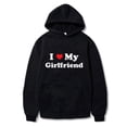 thumbnail image 1 of Autumn I Love My Girlfriend Print Hoodies Women Fashion Sweatshirts Oversized Long Sleeve Pullovers, 1 of 4