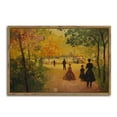 thumbnail image 1 of Autumn Impressionist Park Horizontal Canvas Wall Art with Lightweight Foam Frame - Durable and Ready to Hang, Modern Decorative Print for Living Room, Bedroom, Or Office, 1 of 7