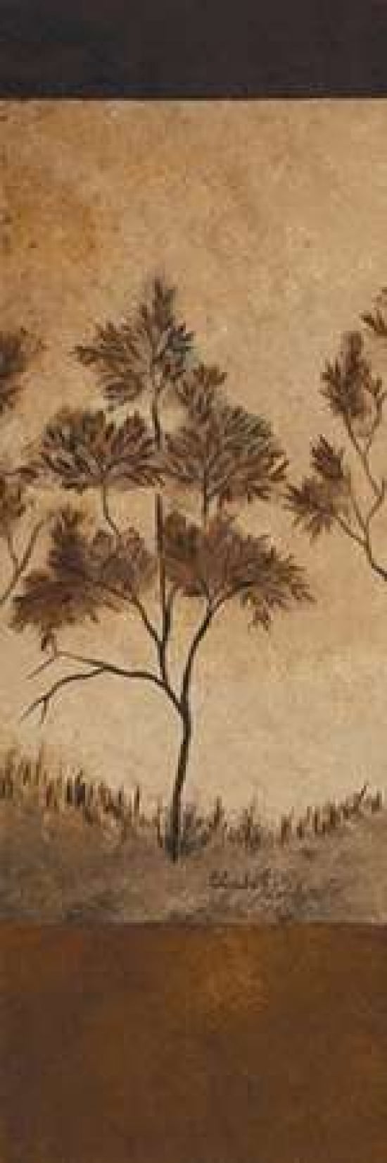 Autumn Impressions II Canvas Art - Elizabeth Londono (12 x 36)