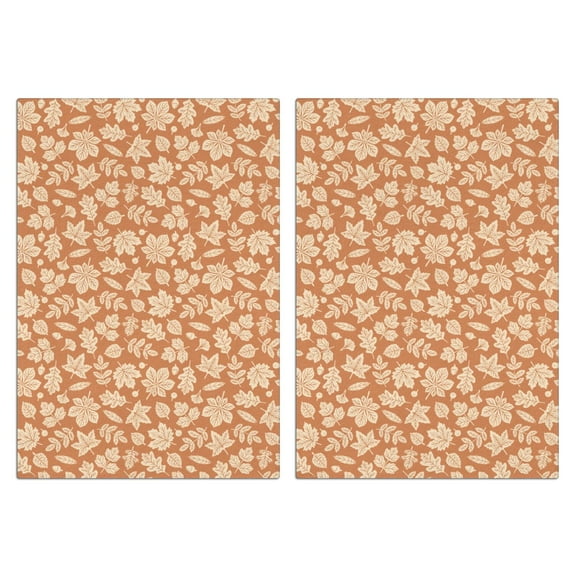 Autumn Kitchen Towels Set Of 2 - 18x26 Inch Ultra Absorbent Dish Towels, Soft Drying Hand Towels for Cooking, Baking & Decor, Spring/Summer Home Aesthetic.