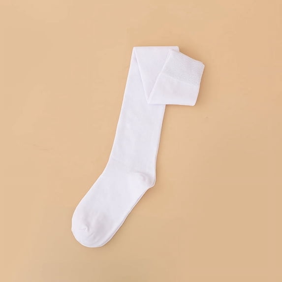 Autumn Knee Socks Women Autumn And Winter Lengthened Cotton Socks Non-slip Long Legs Solid Color Knee Socks Women