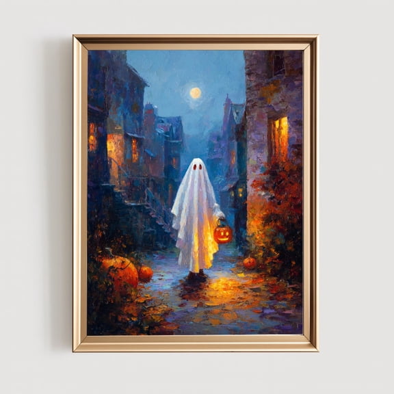 Autumn Lake Reflection Art Print Rustic New England Fall Scene, Duck On Tranquil Water, Cottagecore Landscape, Poster Wall Art 769, Unframed Poster Size 16x24 F03.1.22l1762