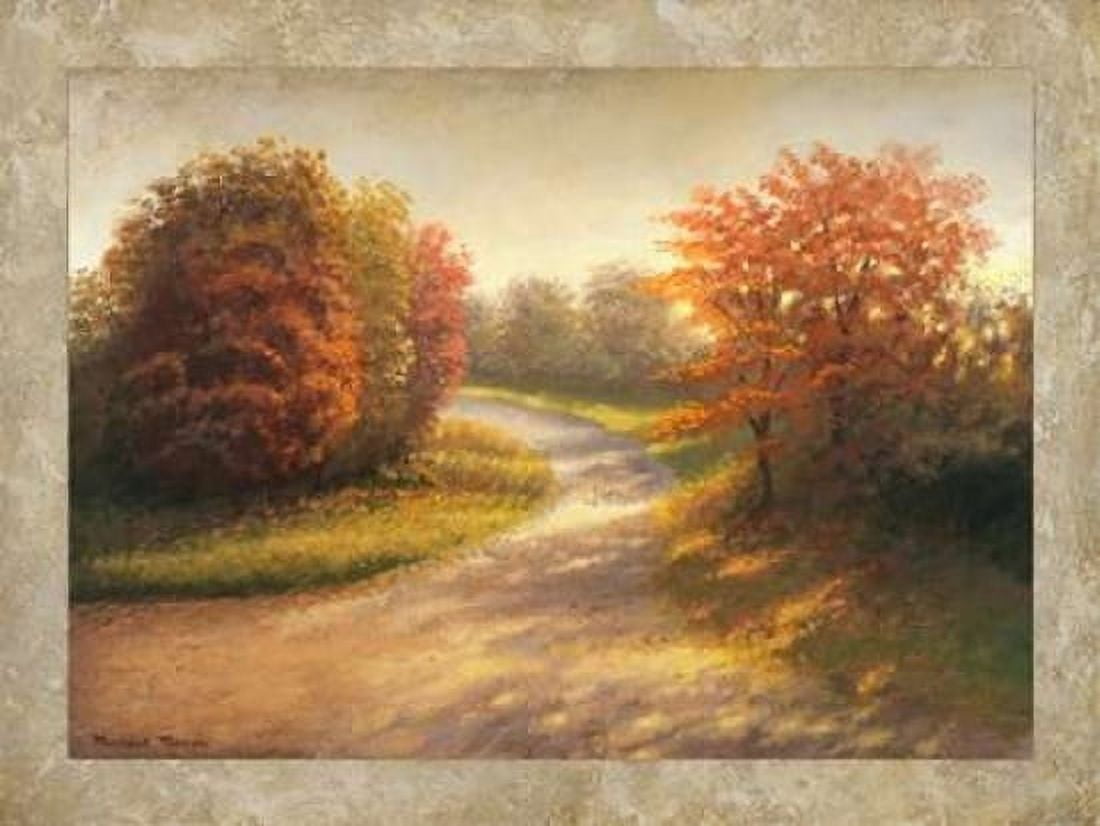 Autumn Lane I Canvas Art - Michael Marcon (18 x 24)