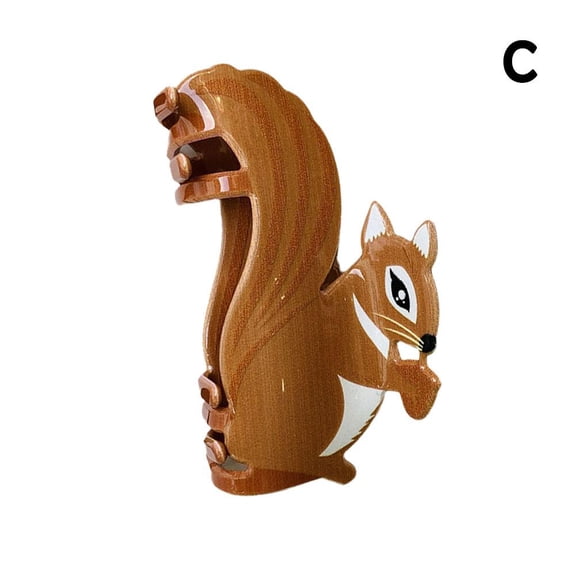 Autumn Leaf Shape Hair Claw Clip,Fall Leaves Hair Jaw Clamp Nonslip Colored Enamel Hair Grab Clips Large Hairpin,Thanksgiving Claw Clip Hair Accessories for Women Girls Thick Thin Hair (Maple Leaf)