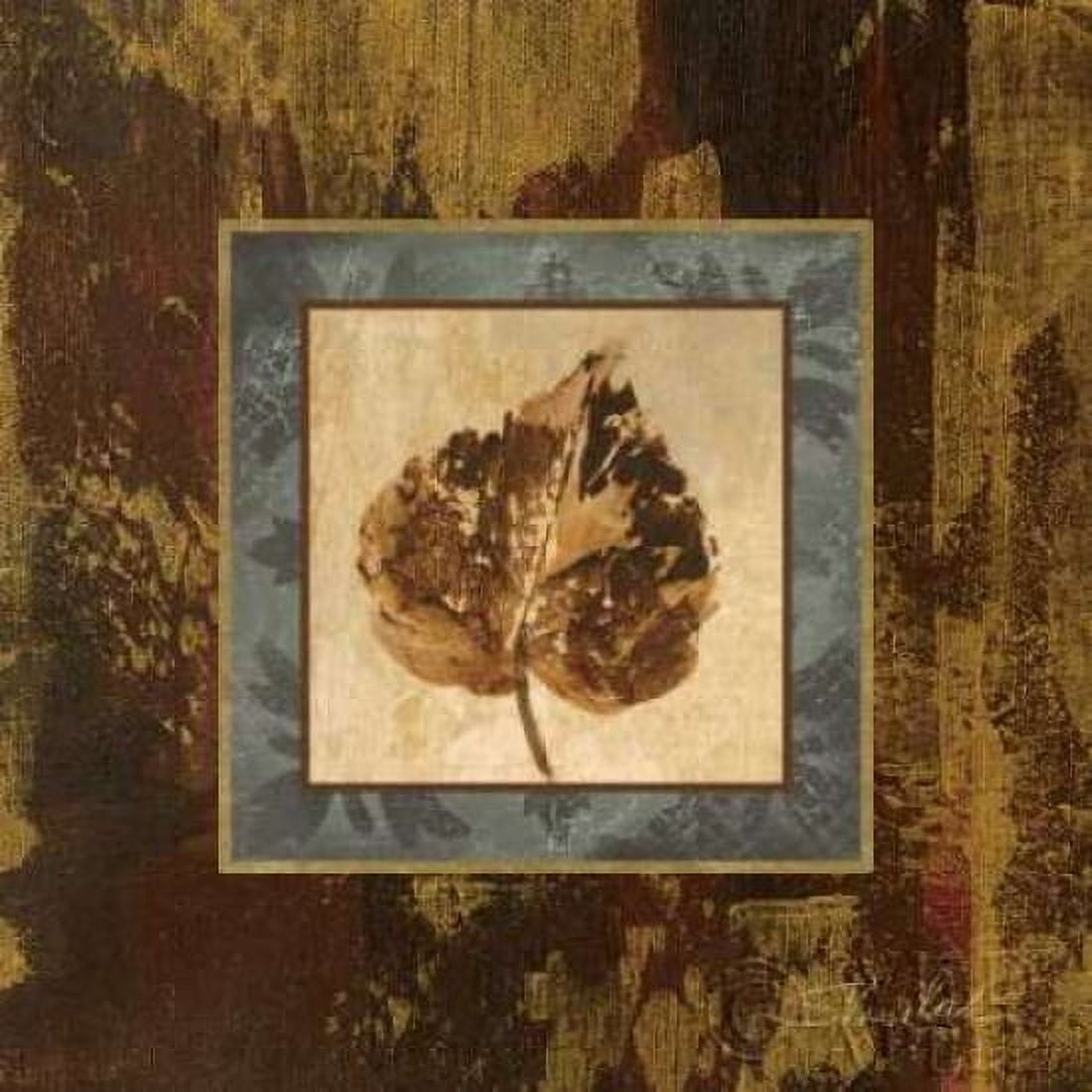 Autumn Leaf Square I Canvas Art - Silvia Vassileva (24 x 24)