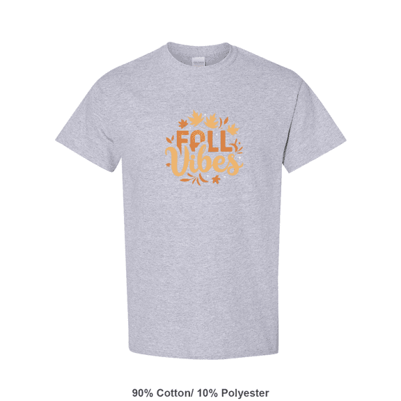 Autumn Leaves And Cool Fall Vibes Graphic Design For Fall Unisex T-Shirt up to size 5XL