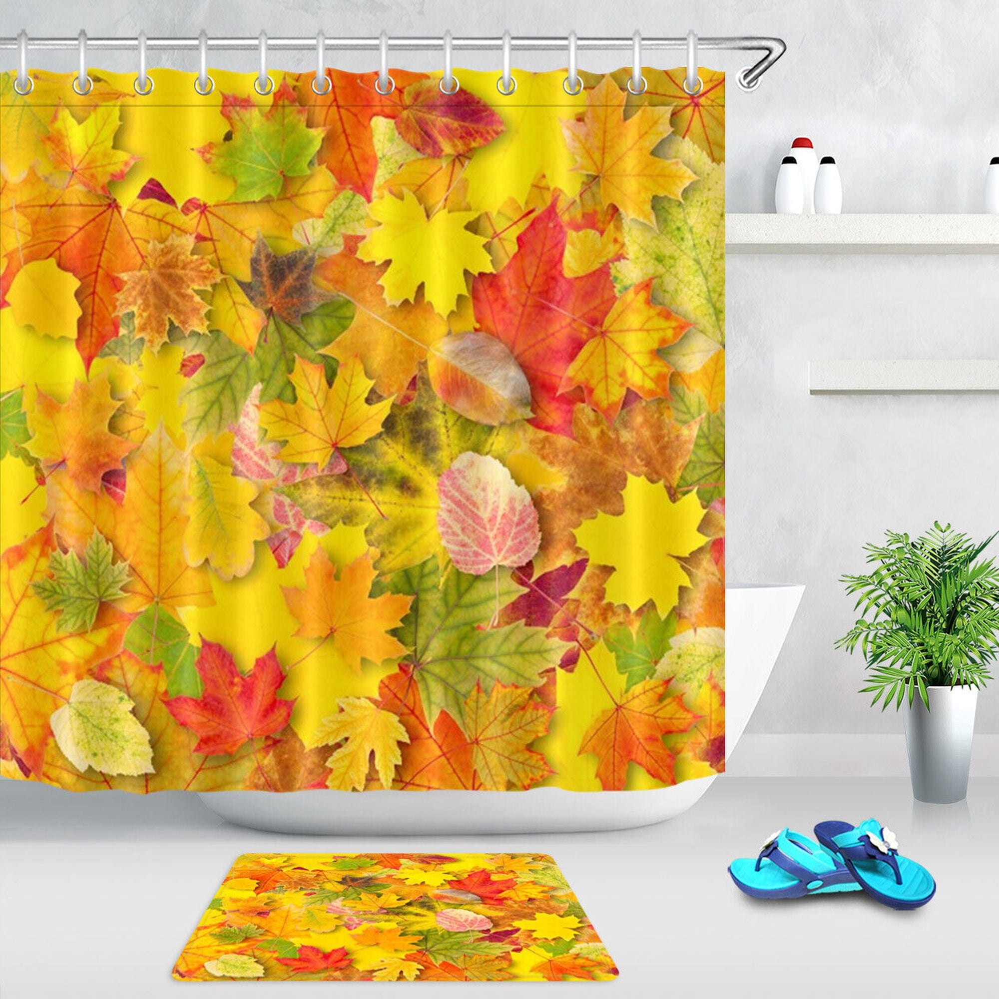 Autumn Leaves Bathroom Decor Enhance Your Bath Space with Seasonal Charm