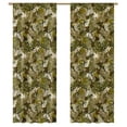 thumbnail image 1 of Autumn Leaves Camouflage Tulle Curtains For Living Room Chiffon Sheer Voile Kitchen Bedroom Curtain Drapes, 1 of 5
